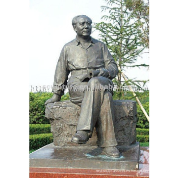 Figura famosa de bronce / estatua al aire libre humana / escultura